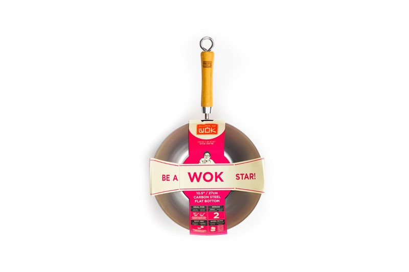 10.5" CARBON STEEL WOK (12322002)