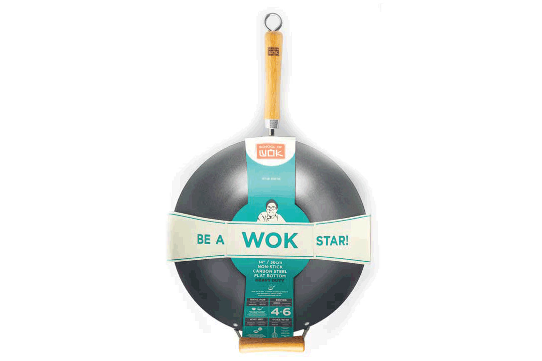 14" HEAVY DUTY NON STICK WOK (12322043)